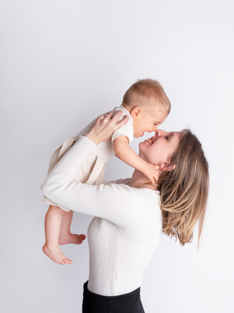 Séance photo : bébé et moi