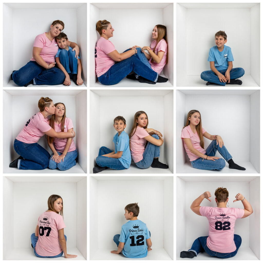 in the box , photo de famille "c'est dans la boite"