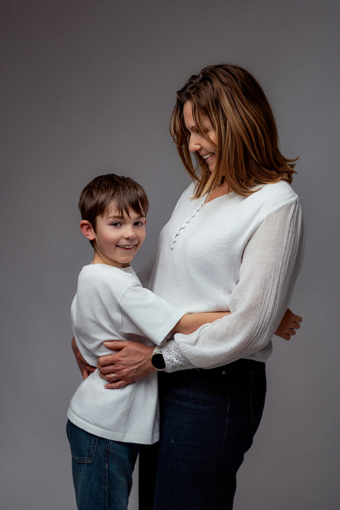 Séance photo famille au studio