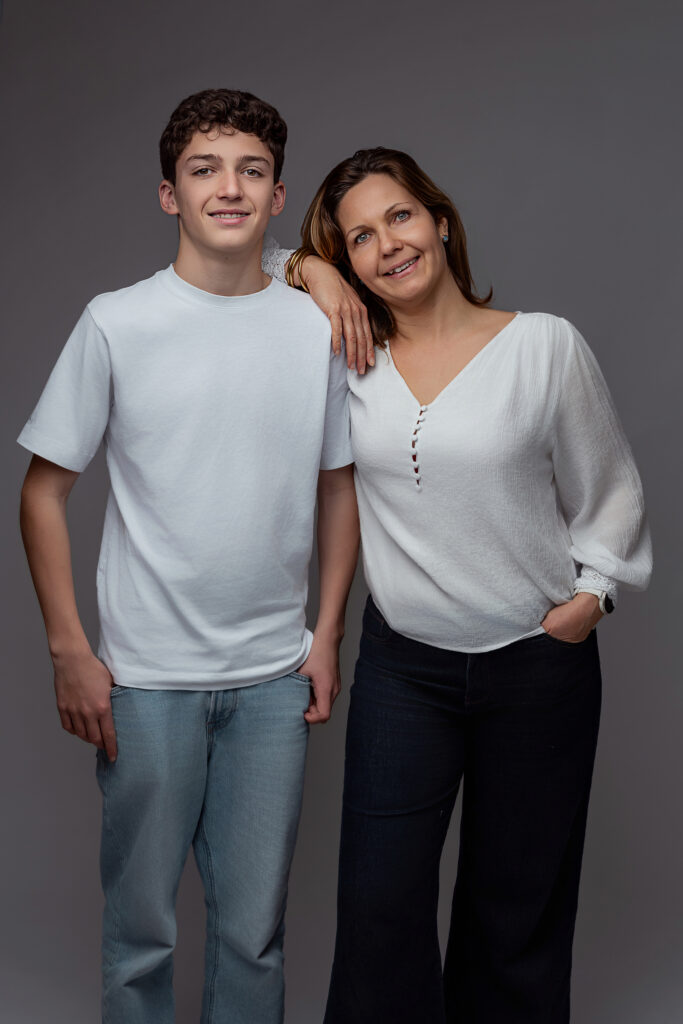 Séance photo famille au studio