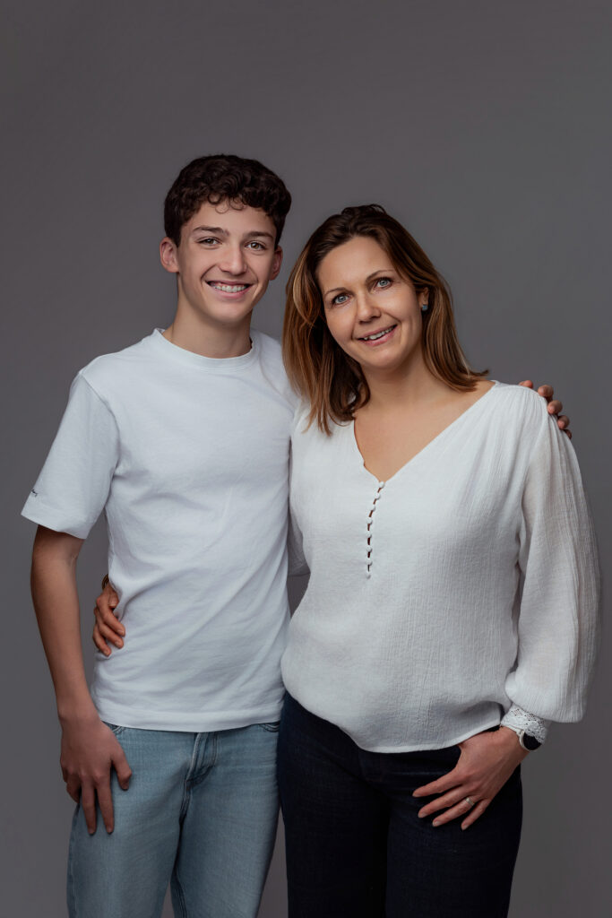 Séance photo famille au studio