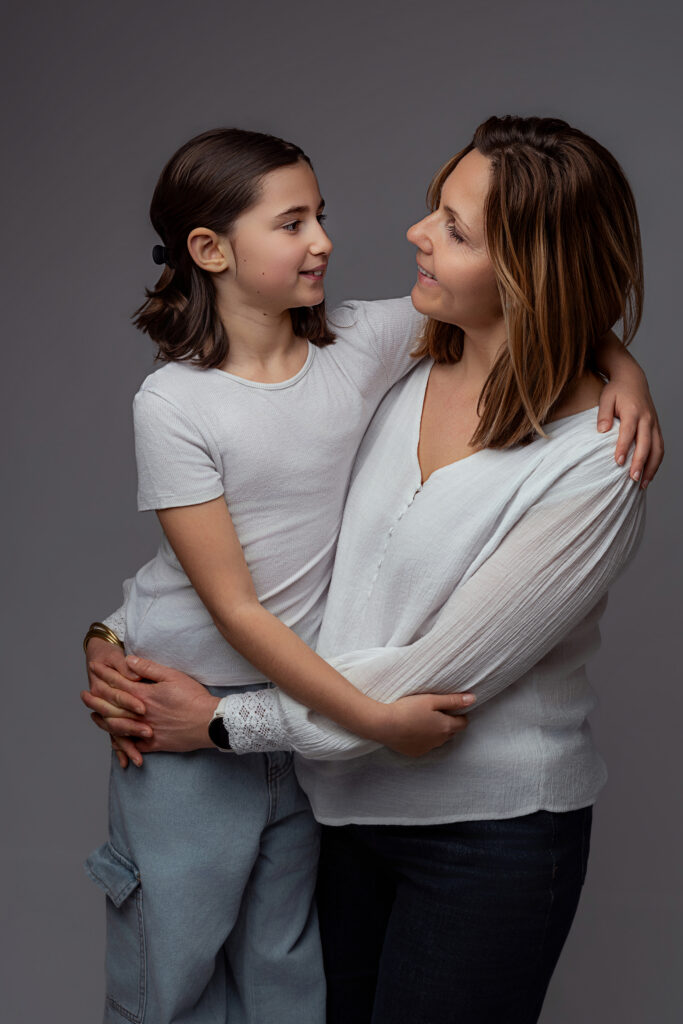 Séance photo famille au studio