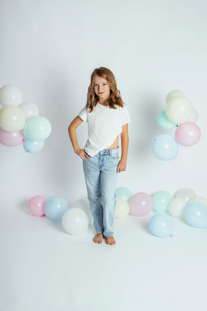 Séance photo enfant / ado : anniversaire 10 ans 